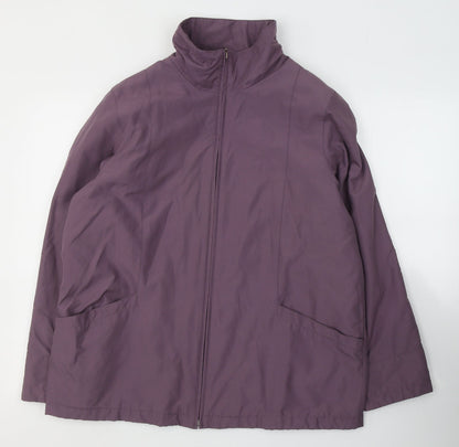 Womens UK Size 16 EWM Purple Jacket