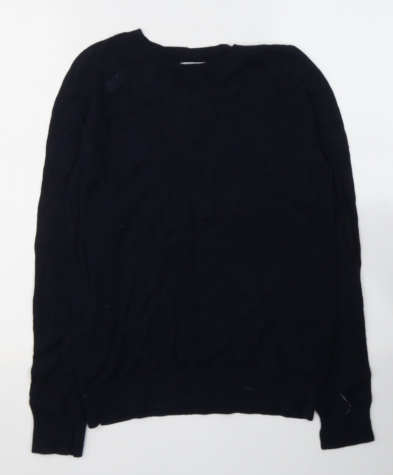 Womens UK Size S H&M Blue Jersey T-Shirt
