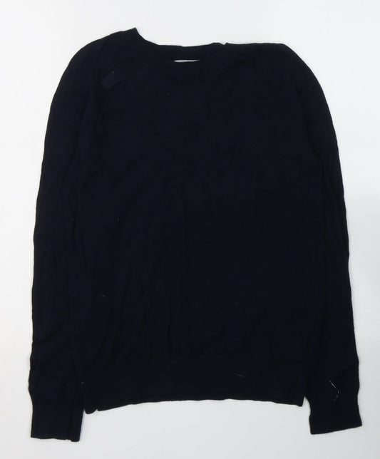 Womens UK Size S H&M Blue Jersey T-Shirt