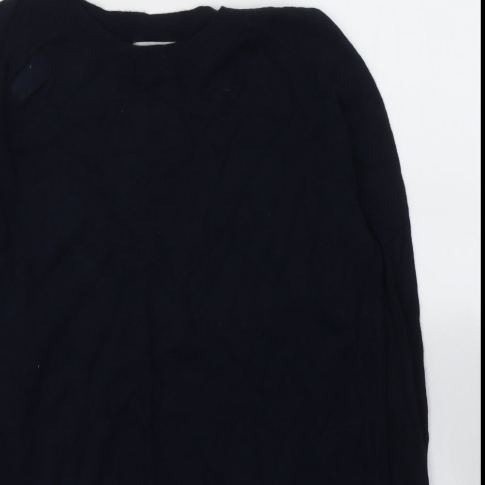Womens UK Size S H&M Blue Jersey T-Shirt