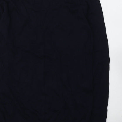 Womens UK Size S H&M Blue Jersey T-Shirt