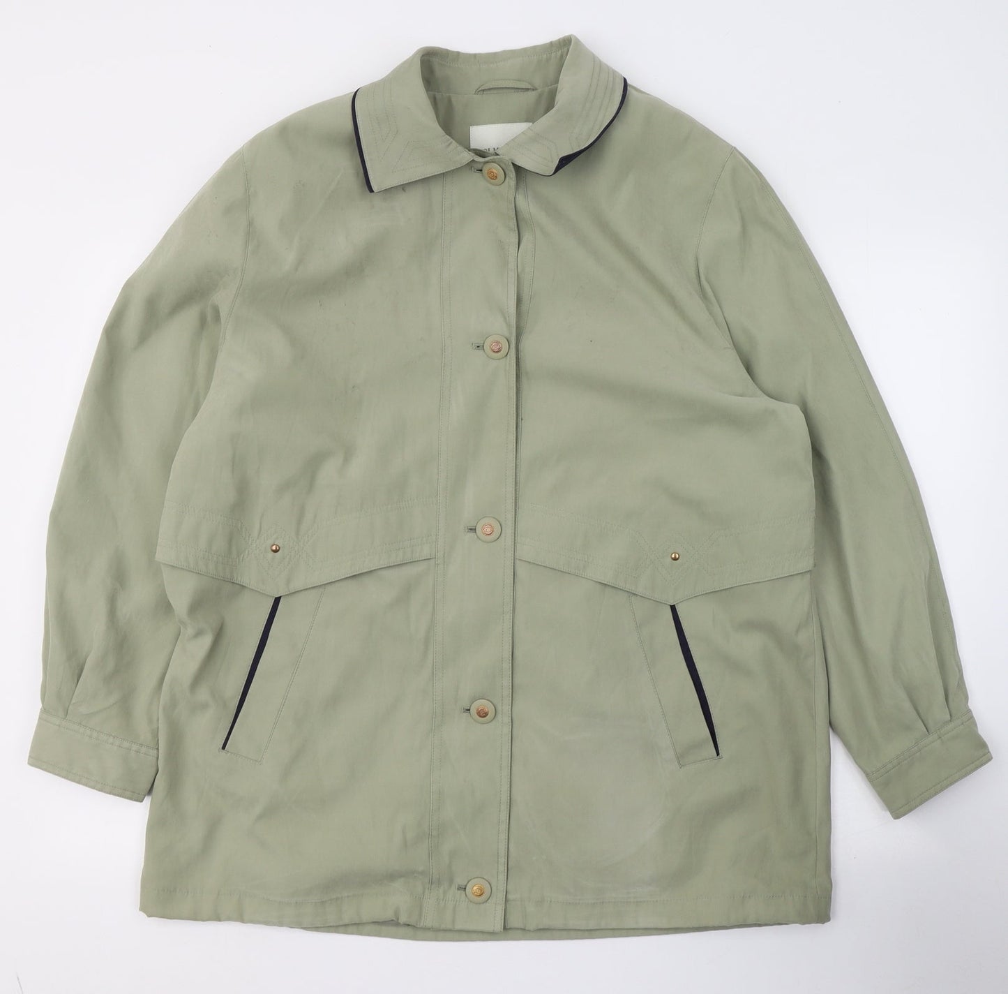 Womens UK Size 14 Holmewood Green Trench Coat