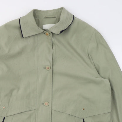 Womens UK Size 14 Holmewood Green Trench Coat