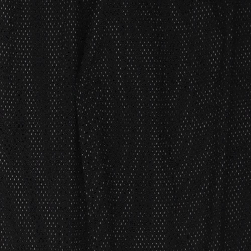 F&F Womens Black Polka Dot Polyester Trousers  Size 10 L31 in Regular Zip