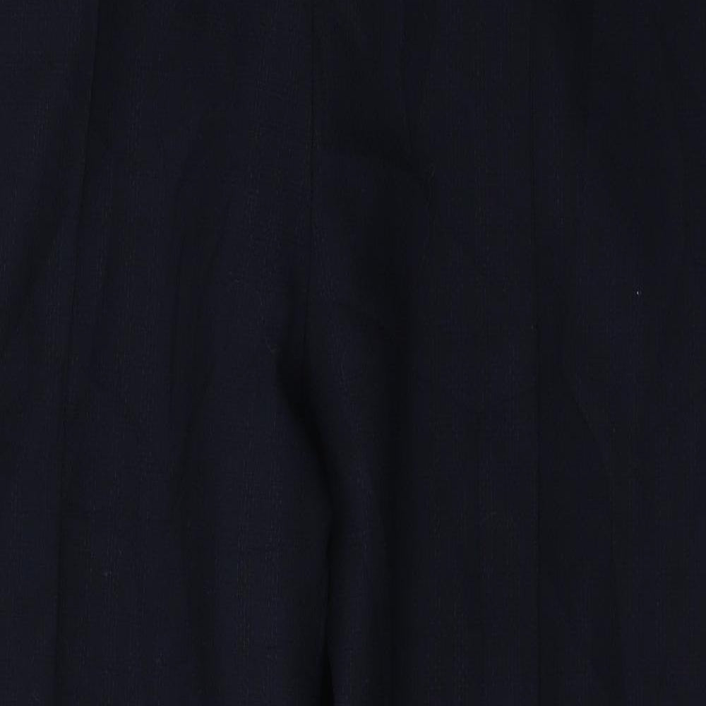 Womens UK Size 18 Marks and Spencer Regular Fit  Blue Trousers