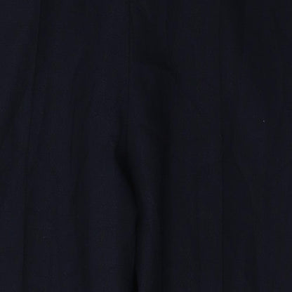 Womens UK Size 18 Marks and Spencer Regular Fit  Blue Trousers