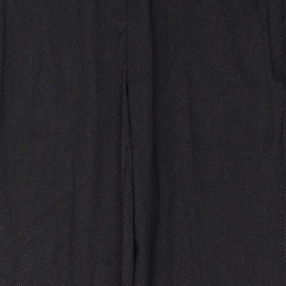 Womens UK Size 12 Marks and Spencer Regular Fit  Grey Trousers