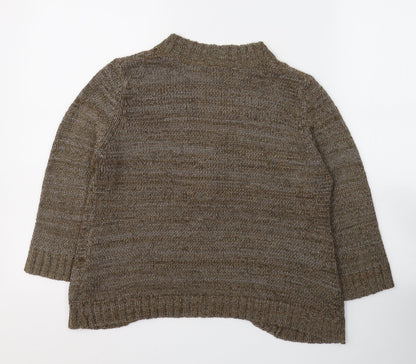 Womens UK Size 14 Evie Brown Cardigan Jumper