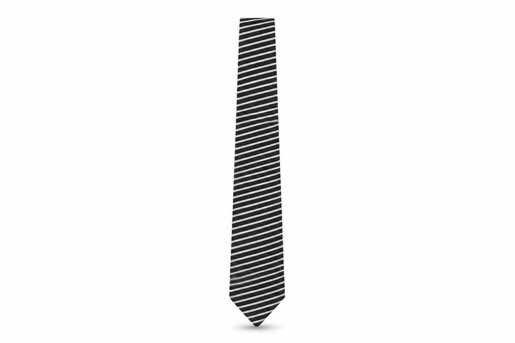 Mens River Island Multicoloured Striped  Pointed Tie