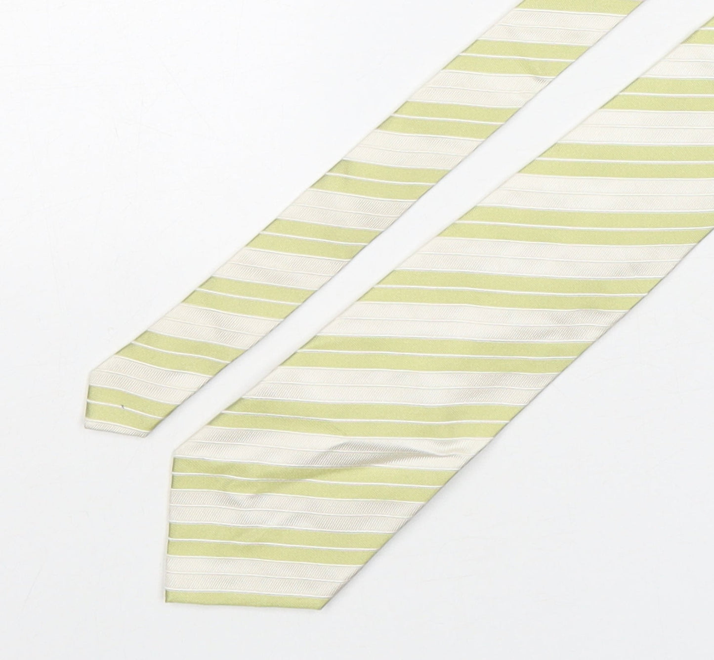 Lorenzo Cana  Mens Multicoloured Striped Silk Pointed Tie One Size