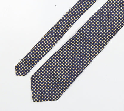 Marks and Spencer Mens Multicoloured Geometric Silk Pointed Tie One Size