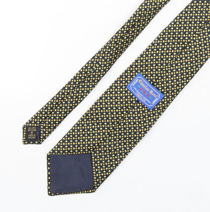 Charles Rose Mens Multicoloured Geometric Silk Pointed Tie One Size
