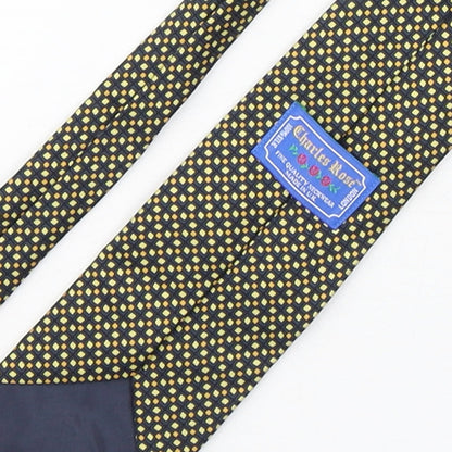 Charles Rose Mens Multicoloured Geometric Silk Pointed Tie One Size