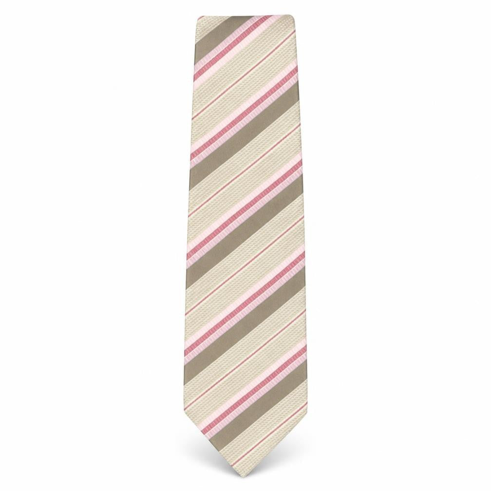 Mens Marks and Spencer Multicoloured Striped  Pointed Tie