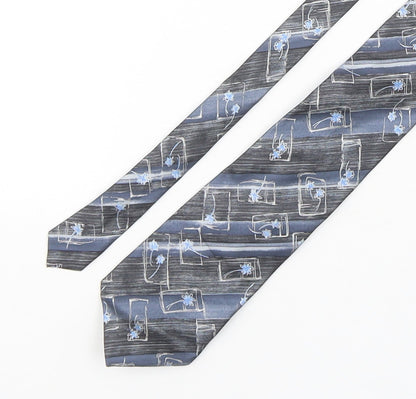 Mens BHS Multicoloured Floral  Pointed Tie