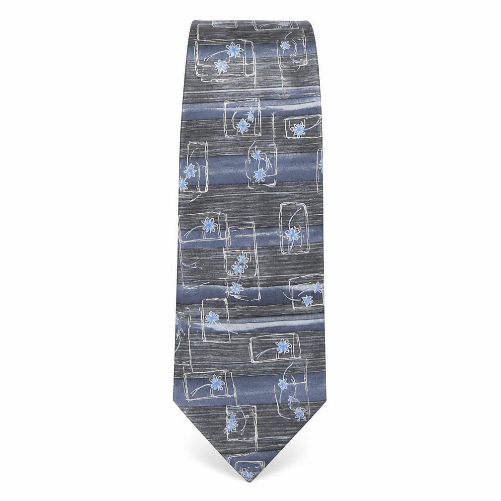 Mens BHS Multicoloured Floral  Pointed Tie