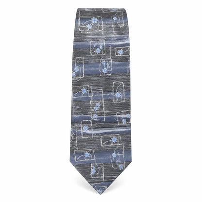 Mens BHS Multicoloured Floral  Pointed Tie