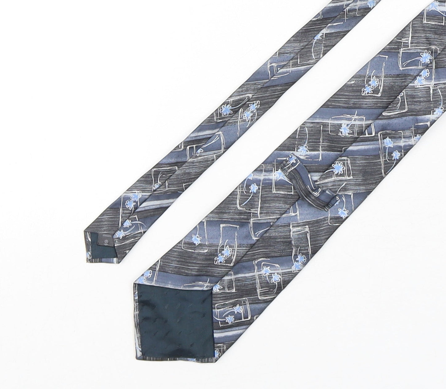 Mens BHS Multicoloured Floral  Pointed Tie