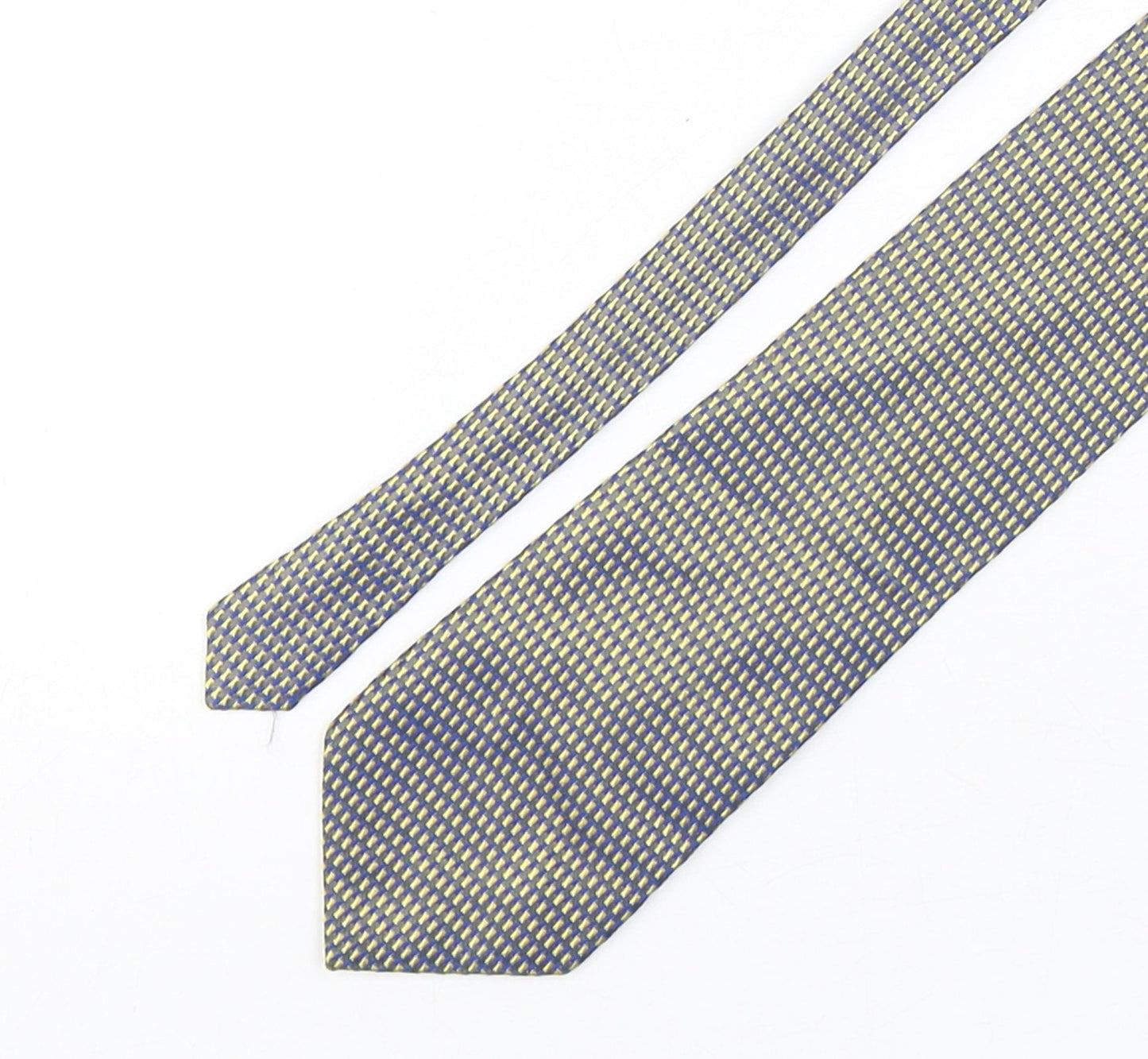 NEXT Mens Multicoloured Geometric Silk Pointed Tie One Size