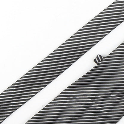 Preworn Mens Multicoloured Striped Silk Pointed Tie One Size