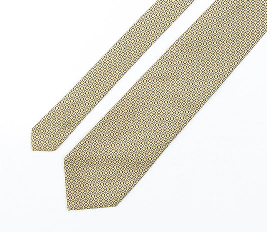 Havana Mens Multicoloured Geometric Polyester Pointed Tie One Size