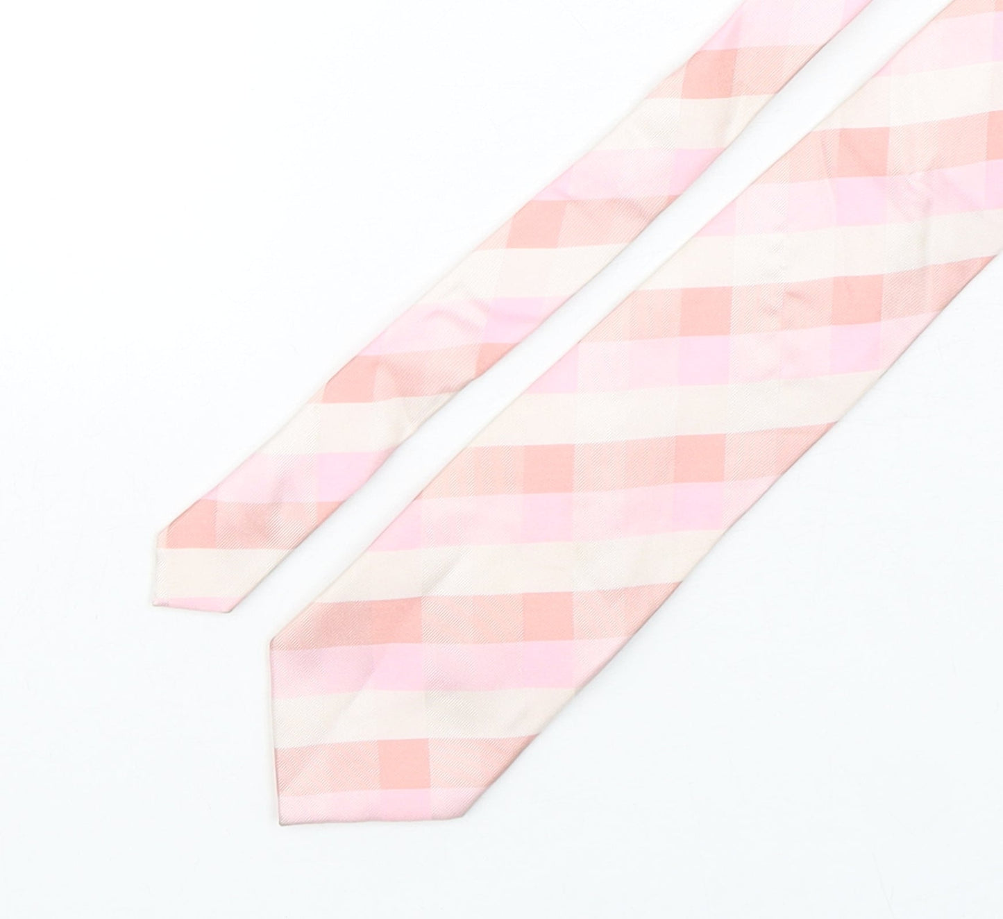 Racing Green  Mens Multicoloured Striped Silk Pointed Tie One Size