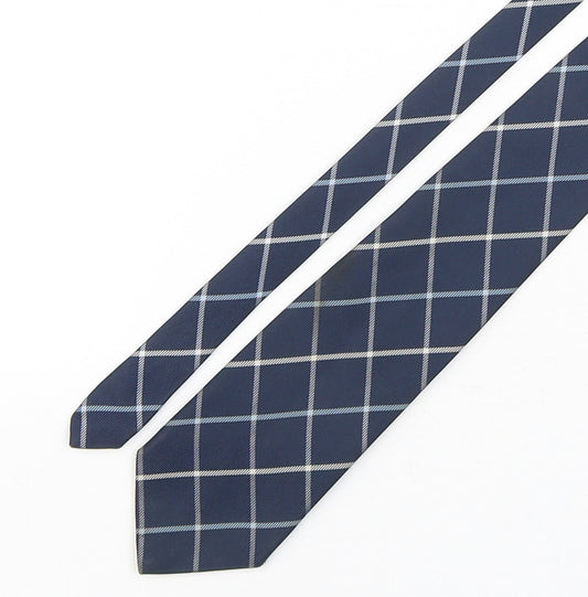 NEXT Mens Multicoloured Plaids & Checks Polyester Pointed Tie One Size