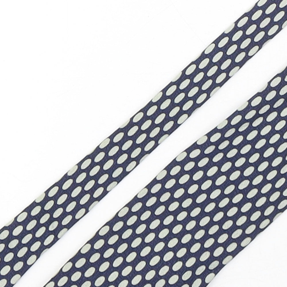 NEXT Mens Multicoloured Polka Dot Silk Pointed Tie One Size