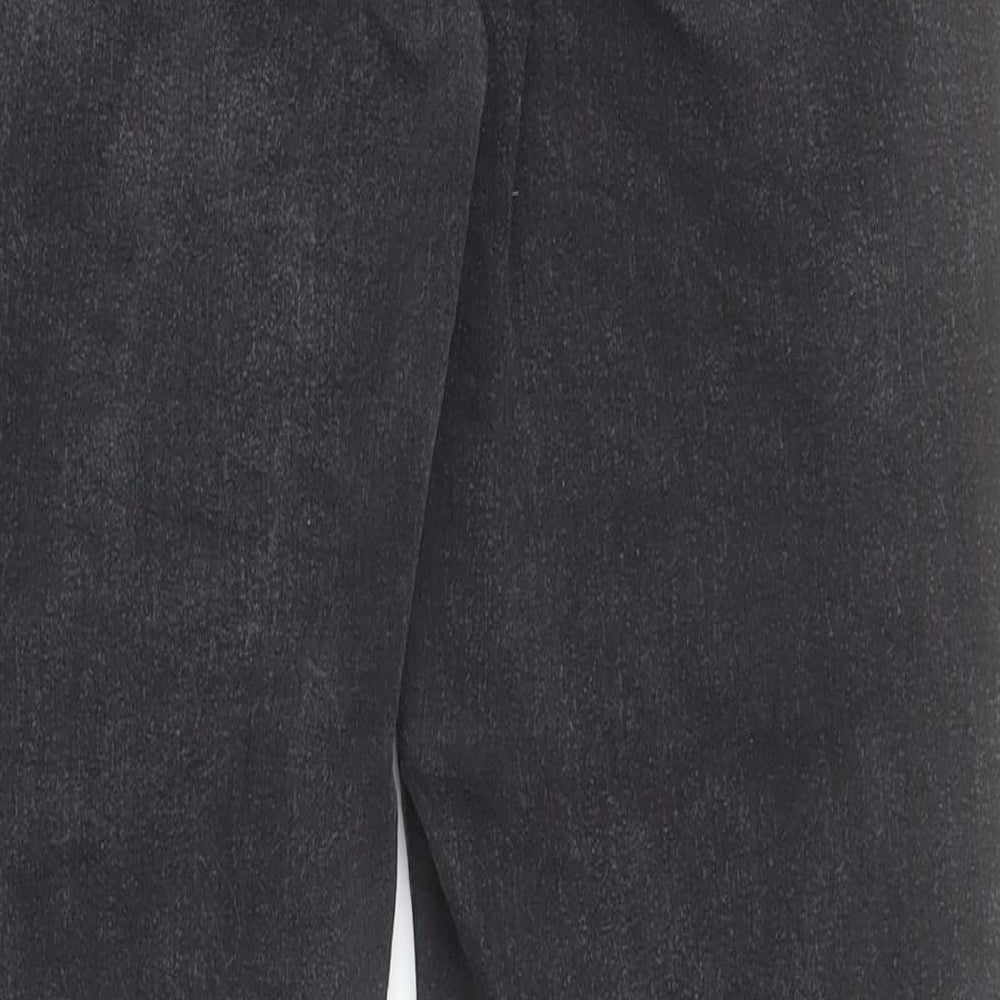 ASOS Womens Black  Cotton Skinny Jeans Size 32 L26 in Regular Zip