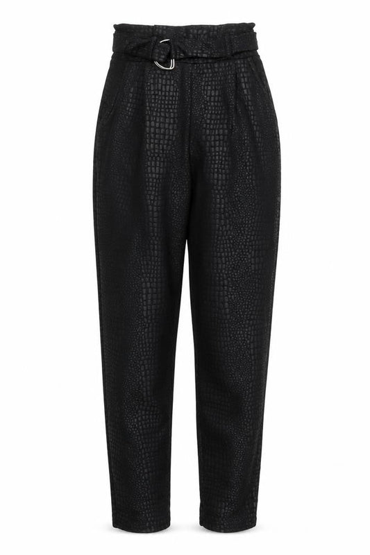 Womens UK Size 6 PRETTYLITTLETHING Regular Fit  Black Trousers