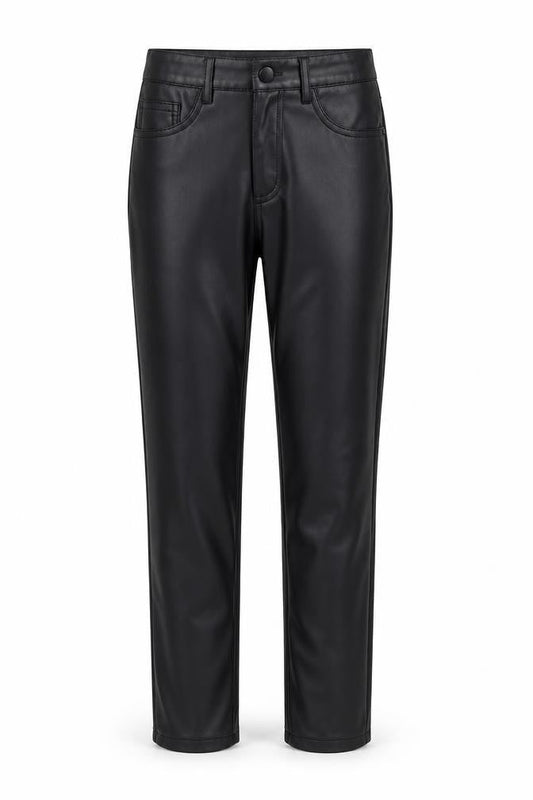 Womens UK Size 6 Denim Co Regular Fit  Black Trousers