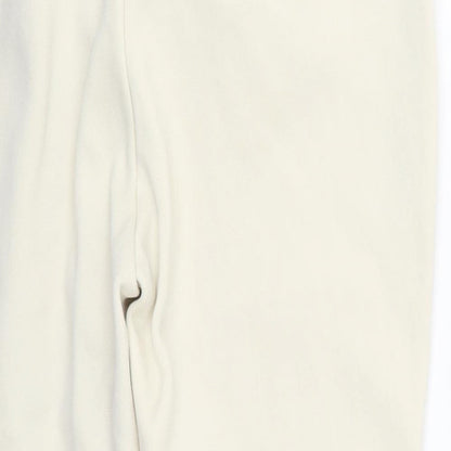 Preworn Womens Beige  Nylon Cropped Trousers Size M L22 in Regular Button - Horse Riding