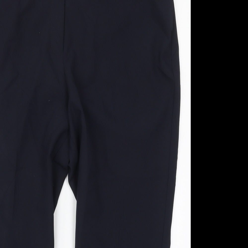 Womens UK Size 18 Preworn Regular Fit  Blue Trousers