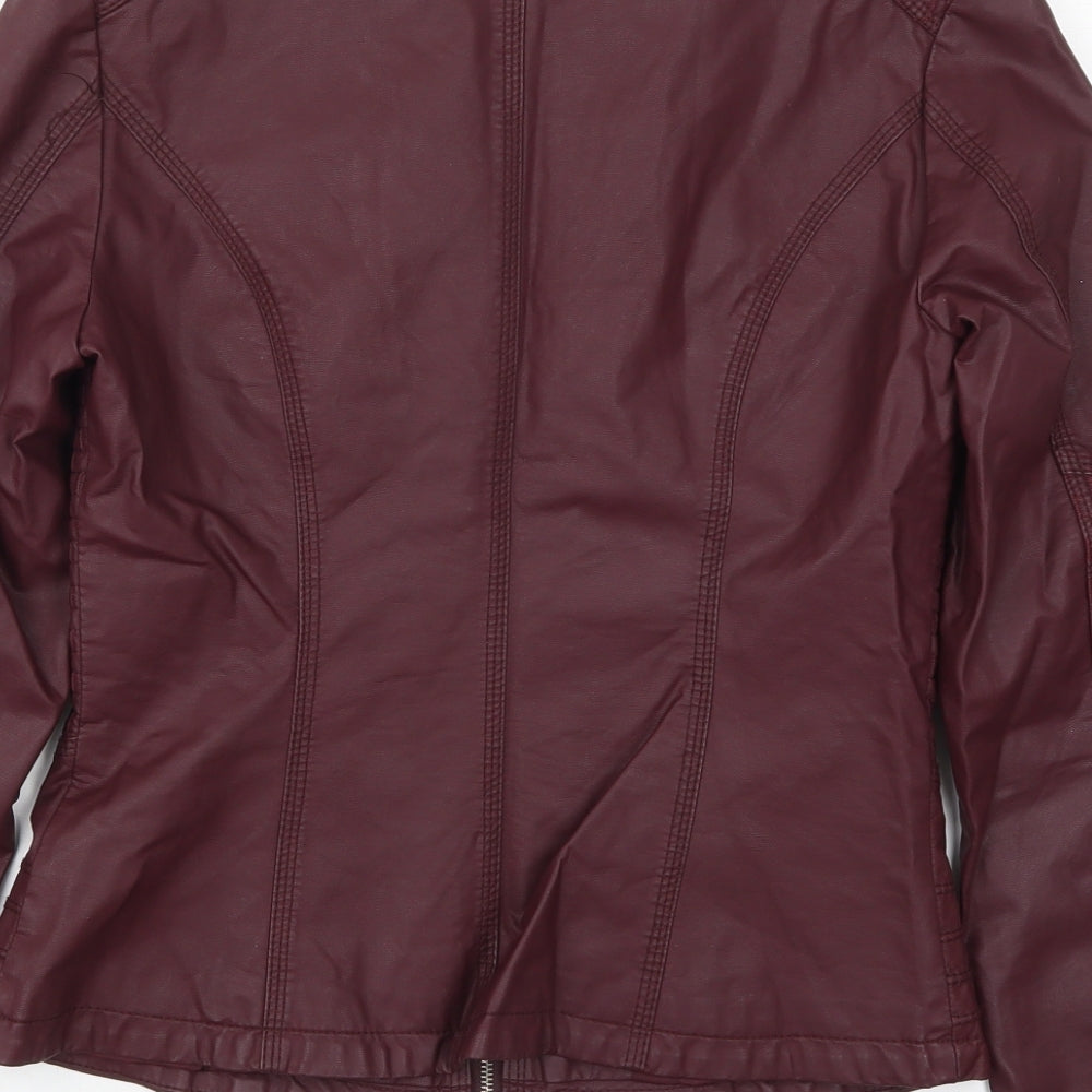 Ailan Womens Purple   Jacket  Size L  Zip