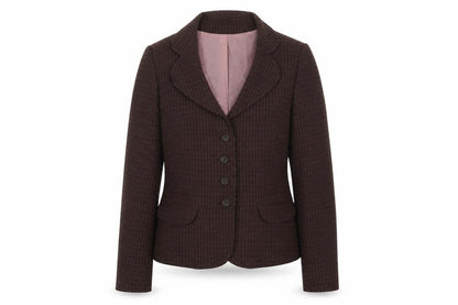 Womens UK Size 12 Dorothy Perkins Regular Brown Suit Jacket