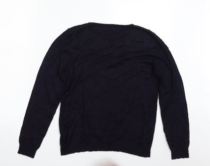 Womens UK Size 12 Debenhams Blue Pullover Jumper