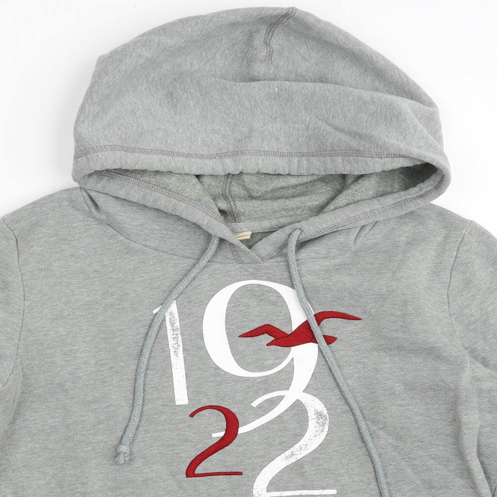 Hollister Womens Green  Cotton Pullover Hoodie Size M  Pullover - 1922