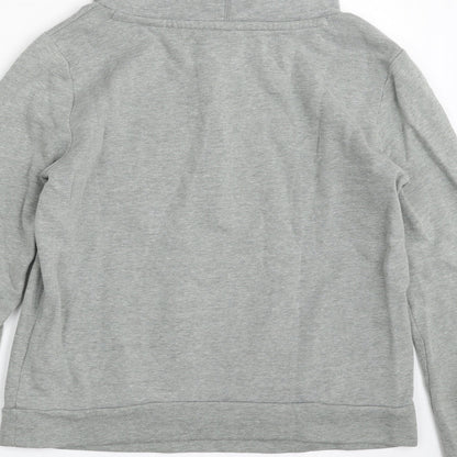 Hollister Womens Green  Cotton Pullover Hoodie Size M  Pullover - 1922