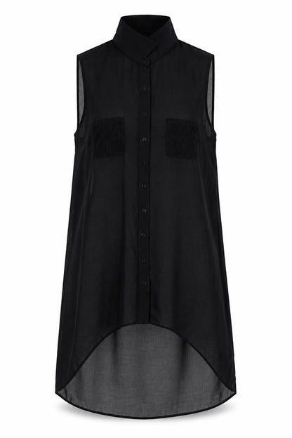Womens UK Size One Size G21 Black Basic Button-Up