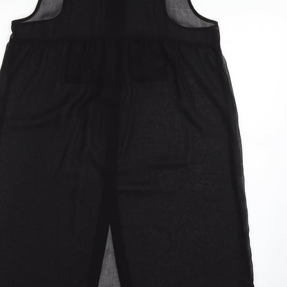 Womens UK Size One Size G21 Black Basic Button-Up