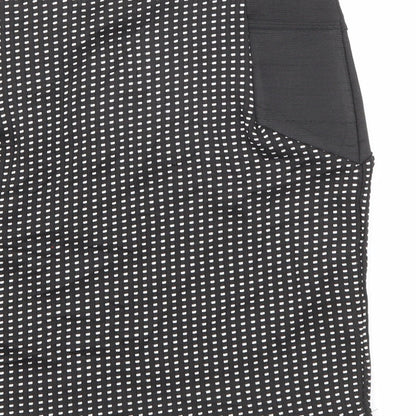 Cameo Rose Womens Black Geometric Polyester Mini Skirt Size 10