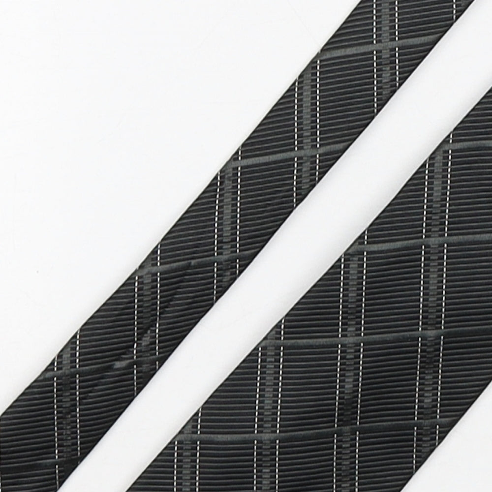 TieRack Mens Multicoloured Plaids & Checks Silk Pointed Tie One Size