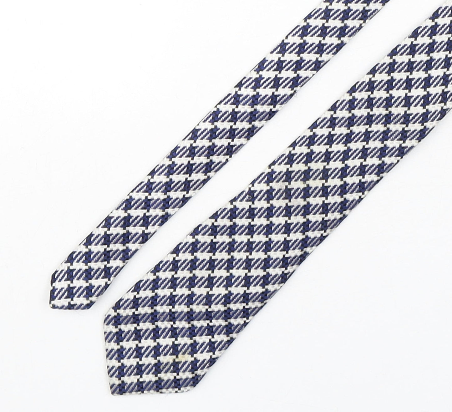 Hammond & CO Mens Multicoloured Houndstooth Silk Pointed Tie One Size