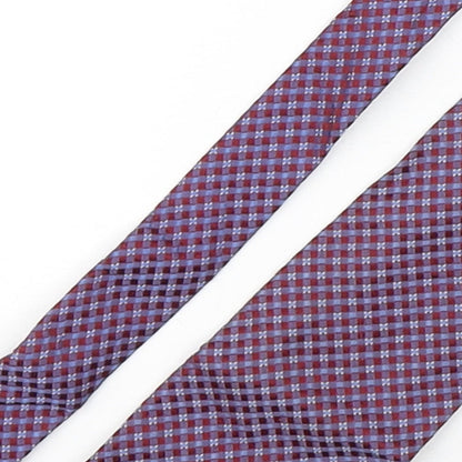 Tie Rack  Mens Multicoloured Plaids & Checks Silk Pointed Tie One Size