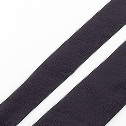 Autograph Mens Purple Geometric Silk Pointed Tie One Size