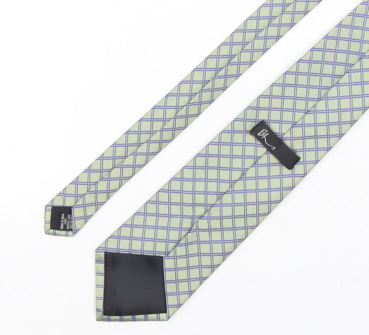 Mens BHS Multicoloured Plaids & Checks  Pointed Tie