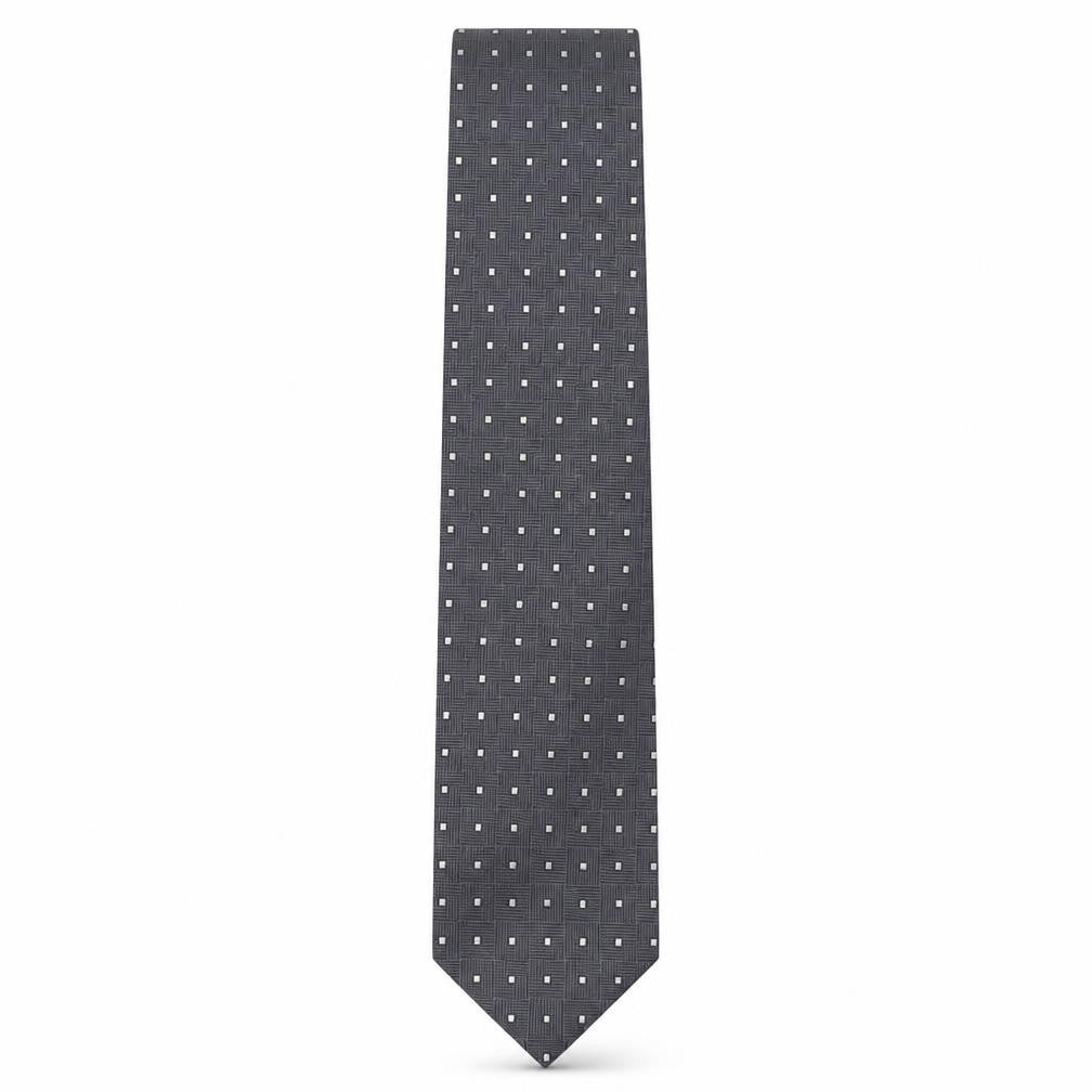 Mens BHS Multicoloured Geometric  Pointed Tie