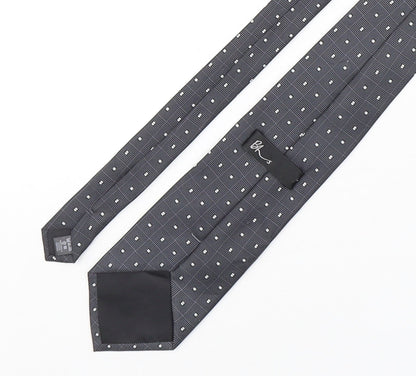 Mens BHS Multicoloured Geometric  Pointed Tie