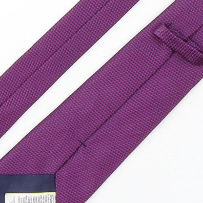 Marks and Spencer Mens Multicoloured Geometric Polyester Pointed Tie One Size