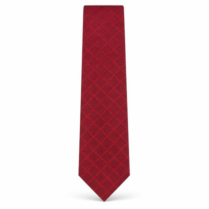 Mens NEXT Red Plaids & Checks  Pointed Tie
